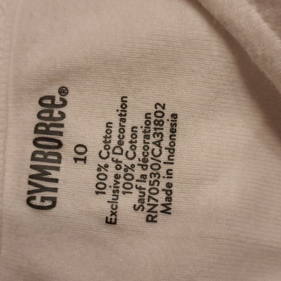 Gymboree girls white size 10 Easter top - Picture 3 of 4